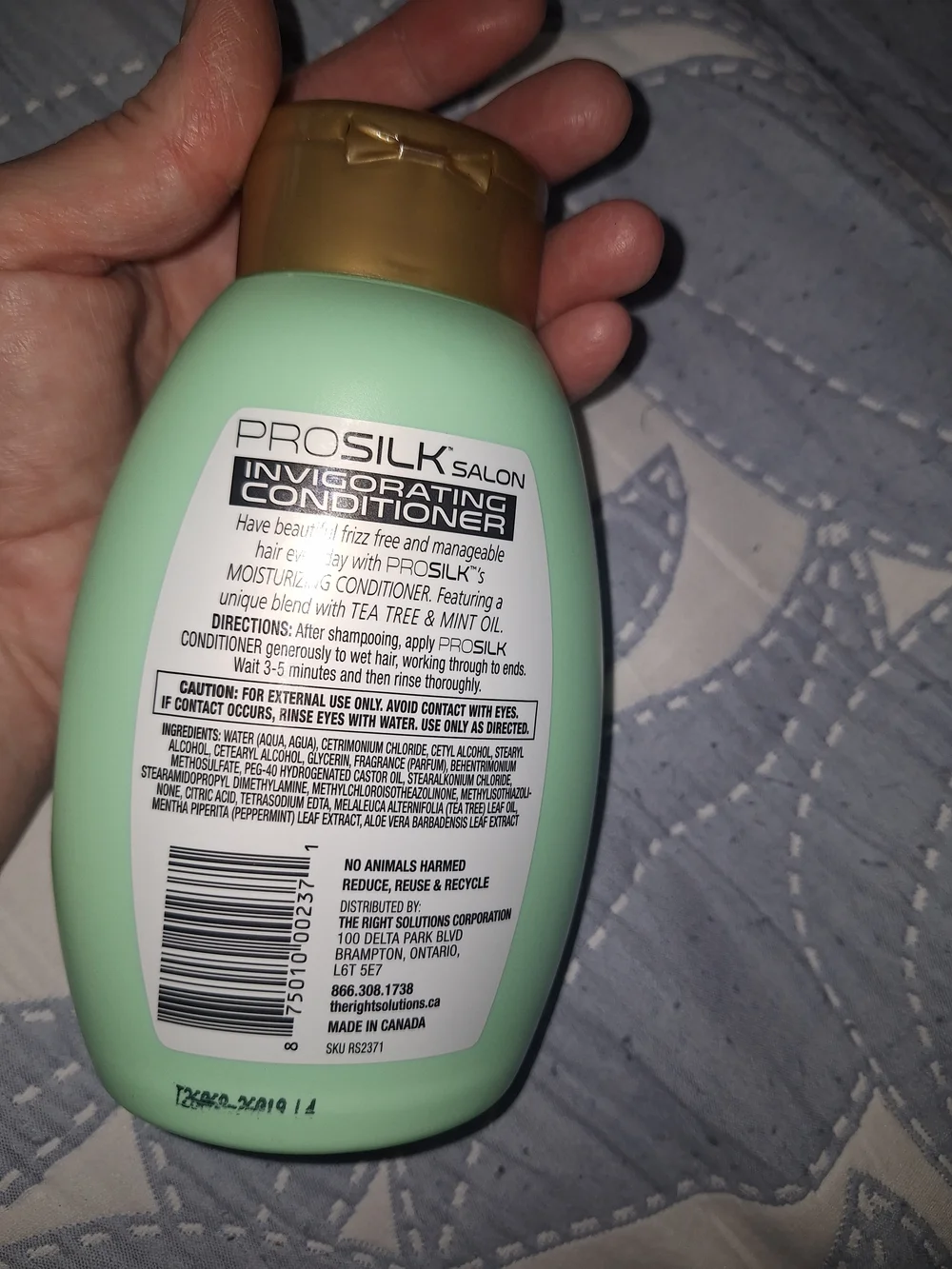 Invigorating Tea Tree Oil Conditioner - Mint Green